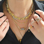 Load image into Gallery viewer, Spinning Capsule Necklace

