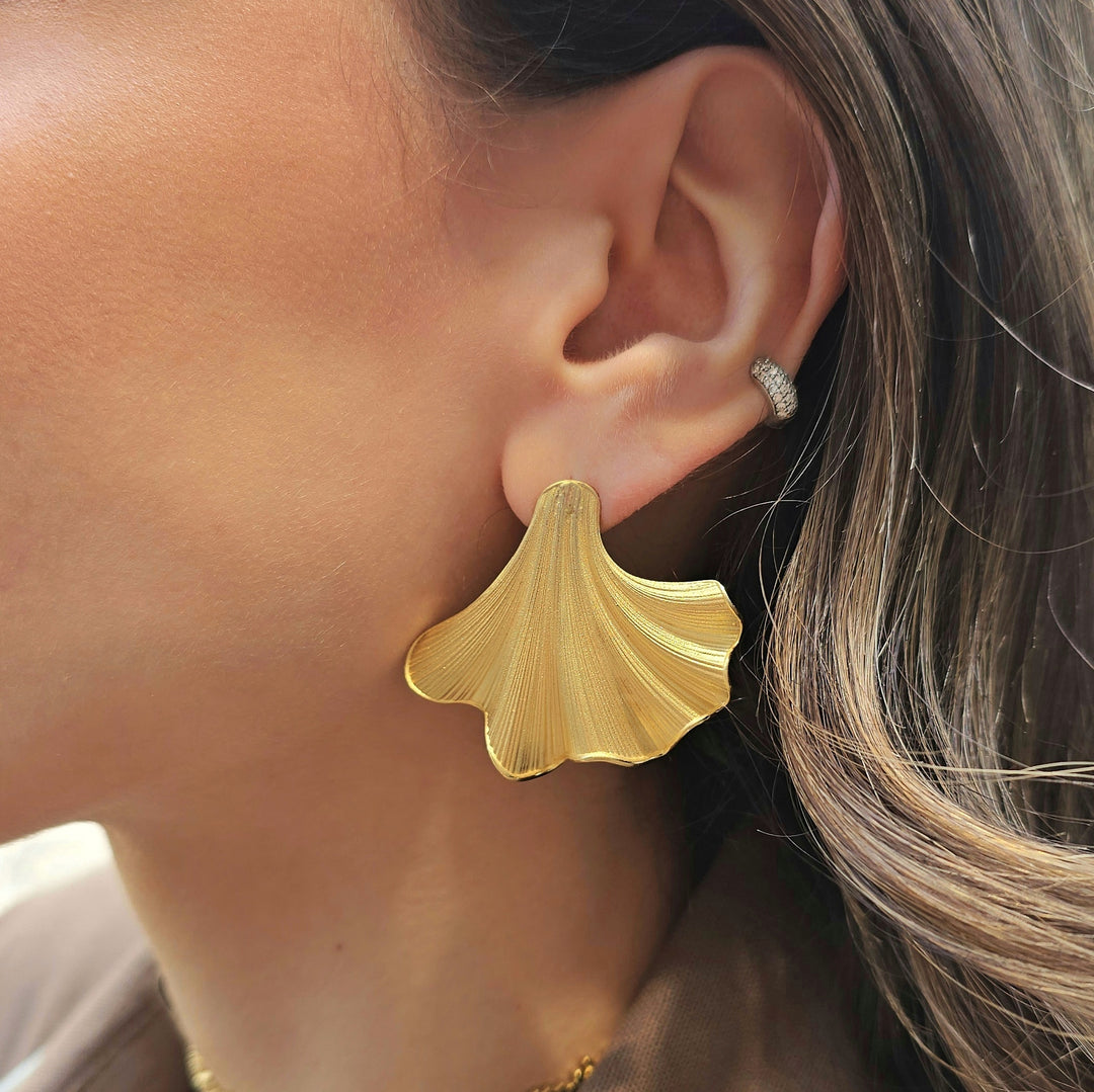 Gold Phantom Earrings