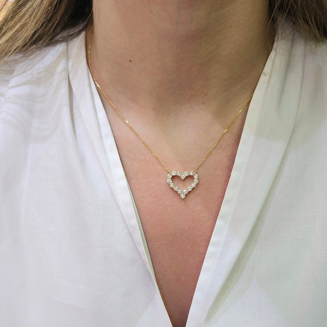 Diamond Heart Necklace