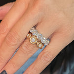 Load image into Gallery viewer, Diamond Bubble Eternity Ring
