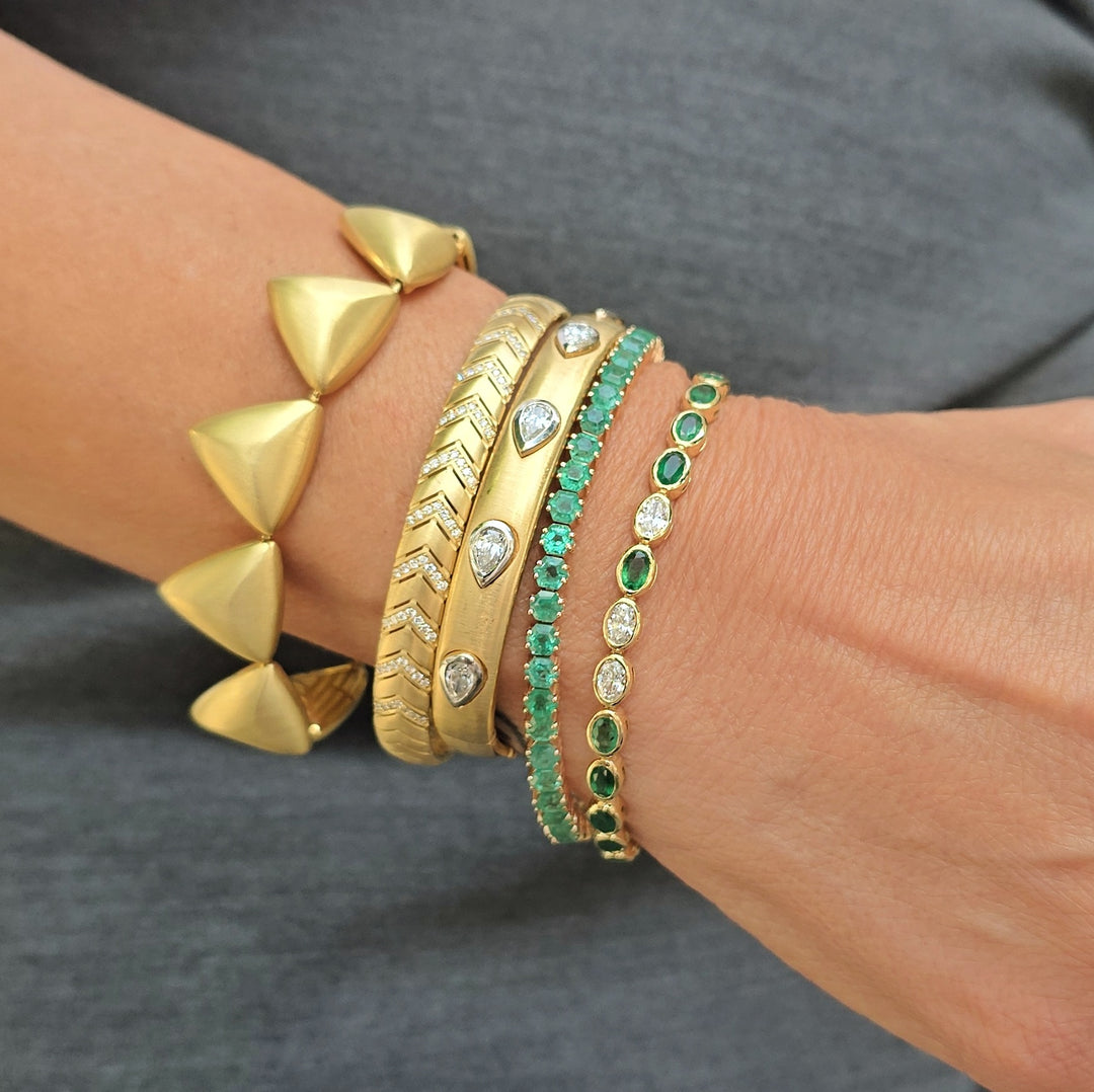 Emerald Mirage Bracelet