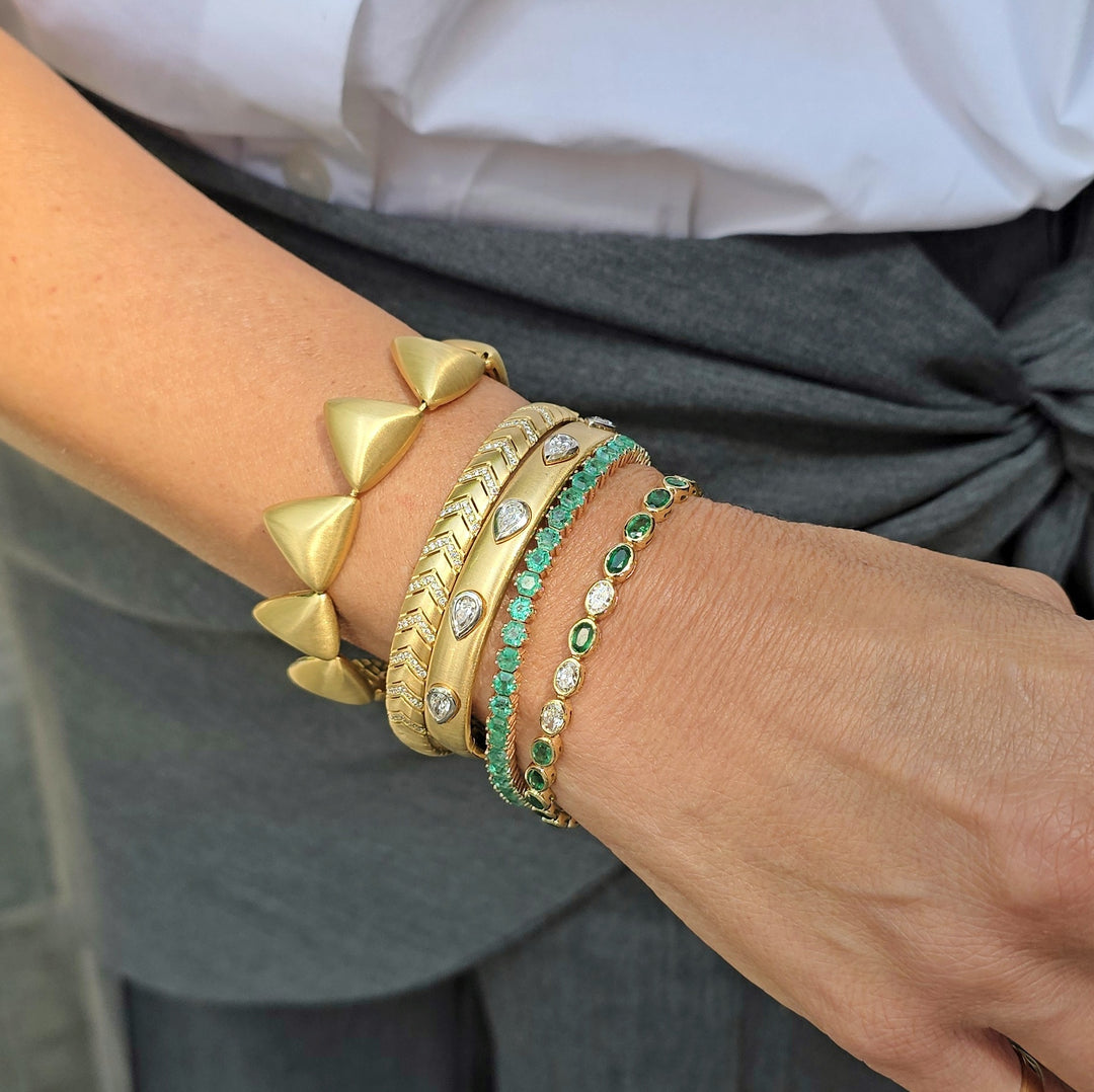 Emerald Mirage Bracelet