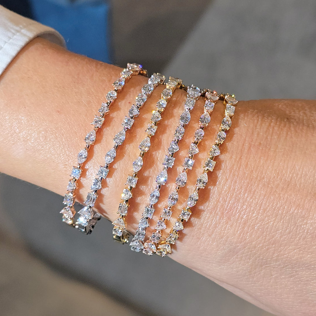 Every-Diamond-Shape Bracelet