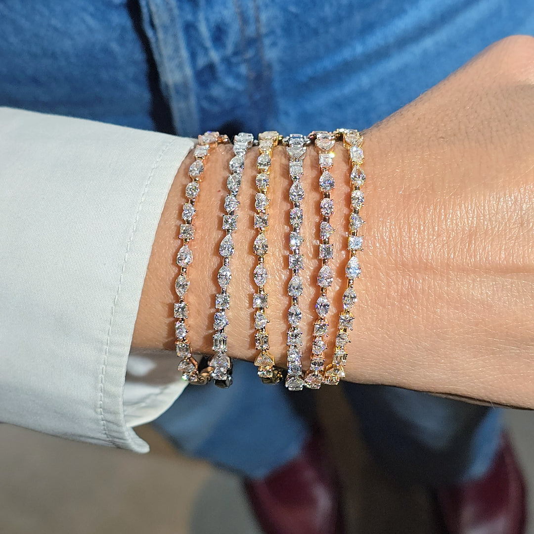 Every-Diamond-Shape Bracelet