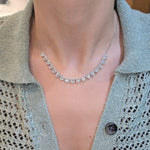 Load image into Gallery viewer, Heart-Illusion Diamond Necklace
