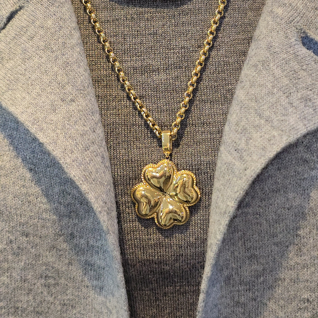 Big Lucky Clover Chain