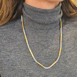 Load image into Gallery viewer, Gilded Diamond Sautoir Necklace
