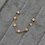 Load image into Gallery viewer, Double-Drop Diamond Studs
