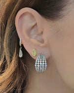 Load image into Gallery viewer, Diamond Disco Hoops
