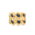 Load image into Gallery viewer, Sapphire Labyrinth Ring
