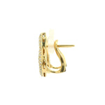 Load image into Gallery viewer, Diamond Petal Earrings
