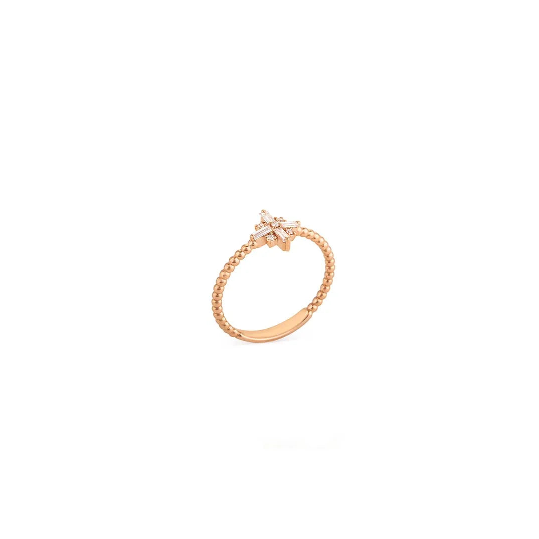 Diamond Compass Ring