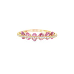 Load image into Gallery viewer, Pink Sapphires Constellation Ring
