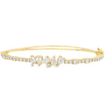Load image into Gallery viewer, Nested Diamond Pears Bracelet
