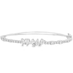 Load image into Gallery viewer, Nested Diamond Pears Bracelet
