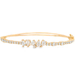 Load image into Gallery viewer, Nested Diamond Pears Bracelet
