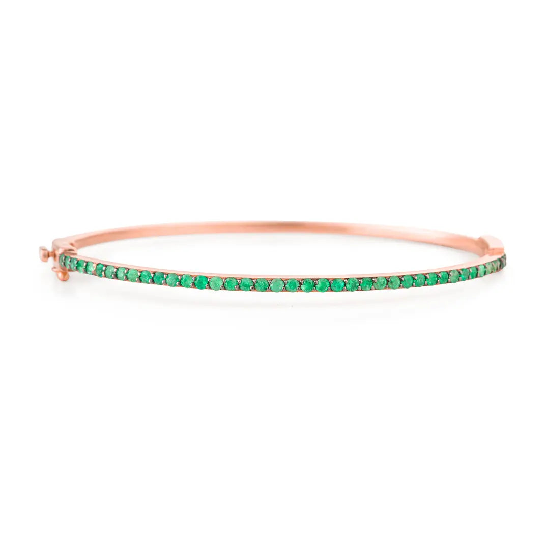 Solid Emerald Bracelet