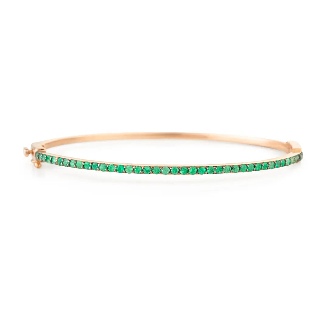 Solid Emerald Bracelet