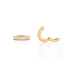 Load image into Gallery viewer, Piercing-less Baguette Ear Cuff
