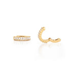 Load image into Gallery viewer, Piercing-less Baguette Ear Cuff
