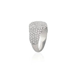 Load image into Gallery viewer, Full Diamond Pavé Pinky Ring
