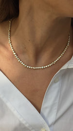 Load image into Gallery viewer, Morse Tennis Necklace
