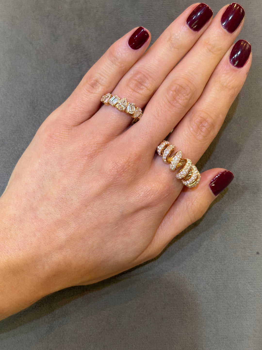 Diamond Twist Ring