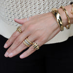 Load image into Gallery viewer, Gold Stonehedge Ring
