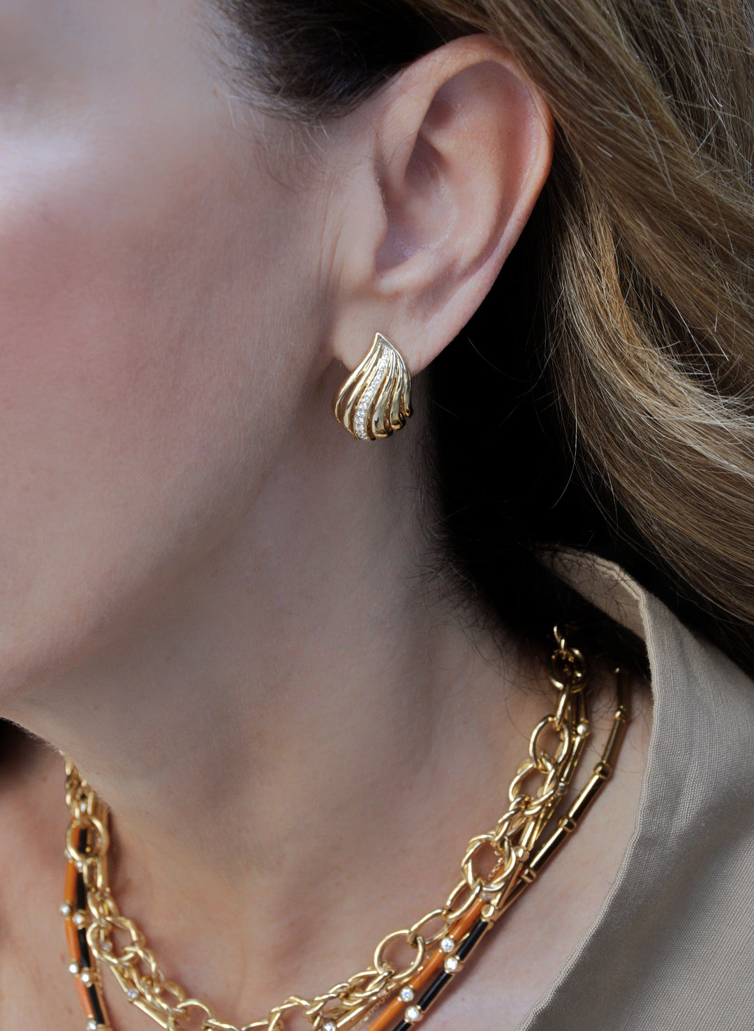 Diamond Dunes Earrings