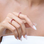 Load image into Gallery viewer, Rubies Constellation Ring
