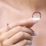 Load image into Gallery viewer, Pink Sapphires Constellation Ring
