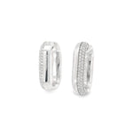 Load image into Gallery viewer, Double Dipped Diamond Hoops
