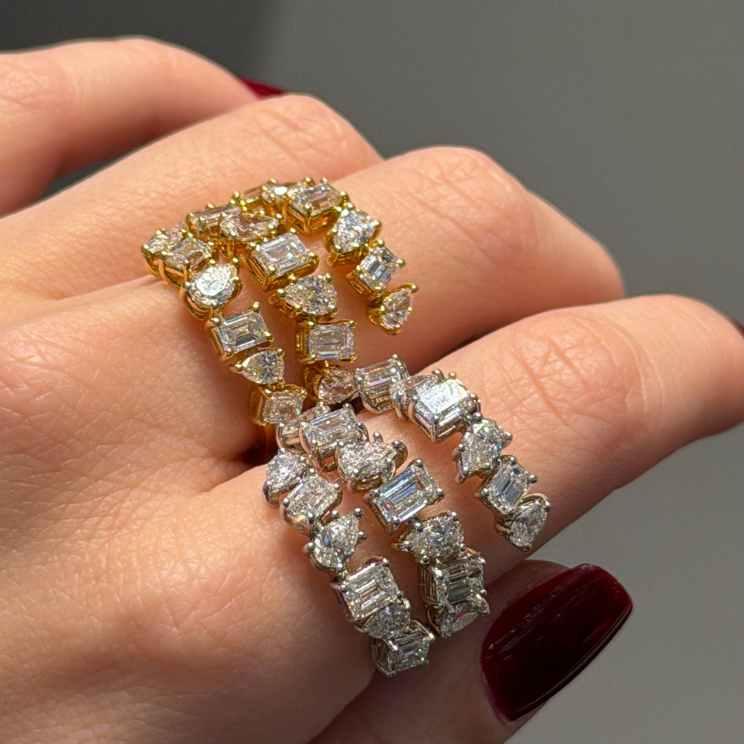 Cut & Curve Ring