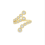 Load image into Gallery viewer, Diamond Bezel Splash Ring
