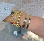 Load image into Gallery viewer, Wide Jagged Bracelet
