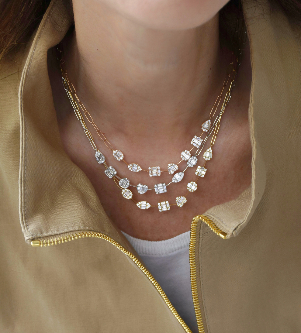 Skyline Diamond Necklace