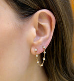 Load image into Gallery viewer, Double-Drop Diamond Studs
