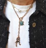 Load image into Gallery viewer, Diamond &amp; Turquoise Sea Turtle
