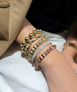 Load image into Gallery viewer, Golden Delights Tennis Bracelet
