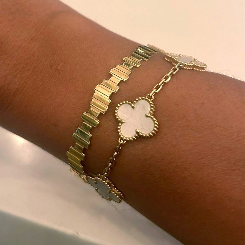 Narrow Jagged Bracelet