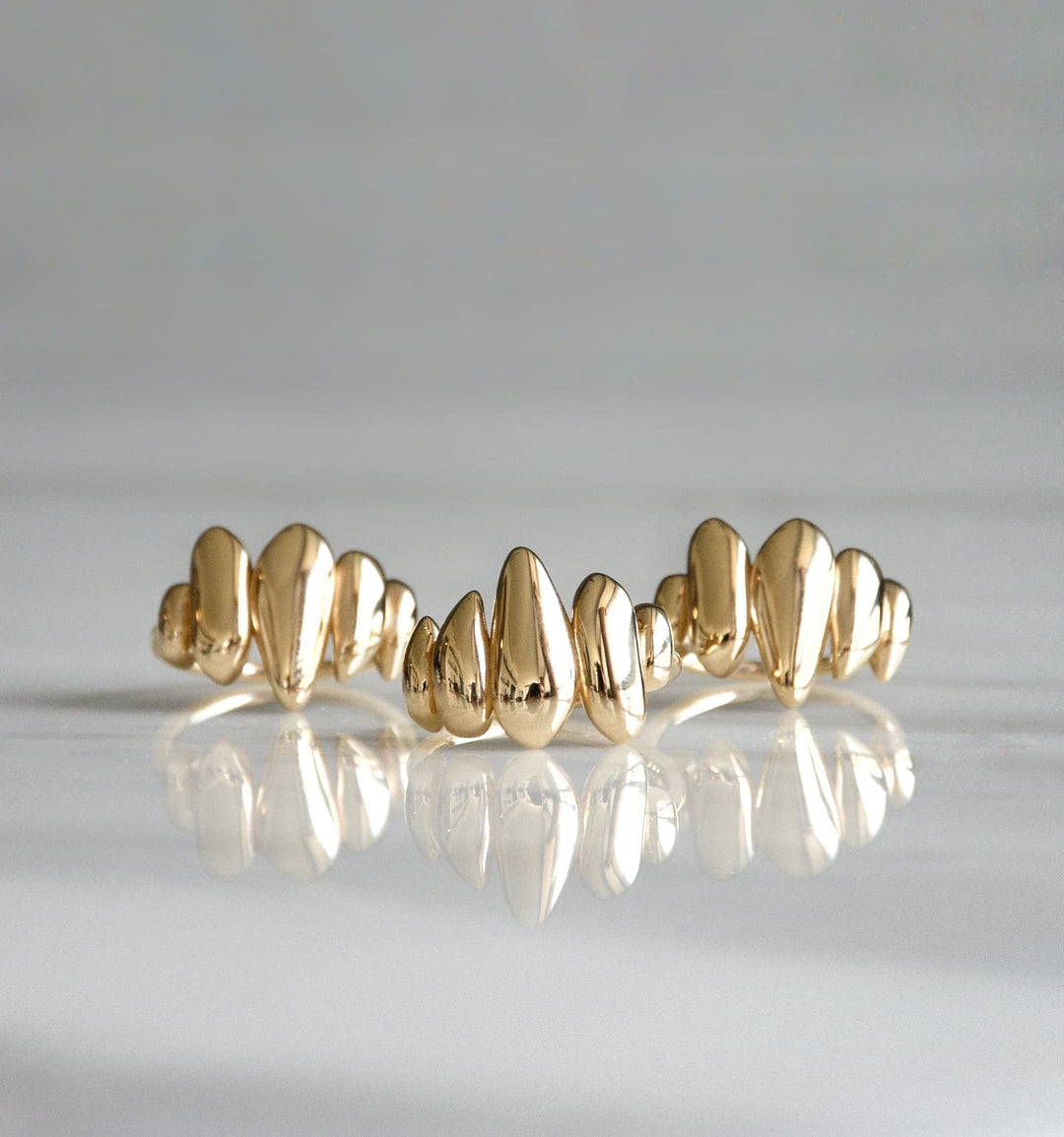 Gold Stonehedge Ring