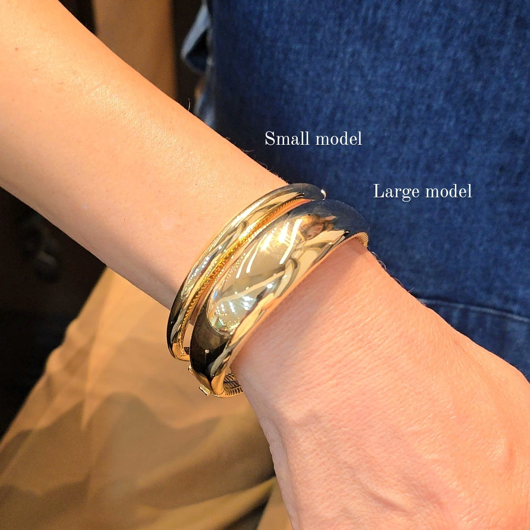 Gold Cigar Bracelet (Small Model)