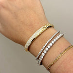 Load image into Gallery viewer, Supreme Scattered Diamonds Bracelet
