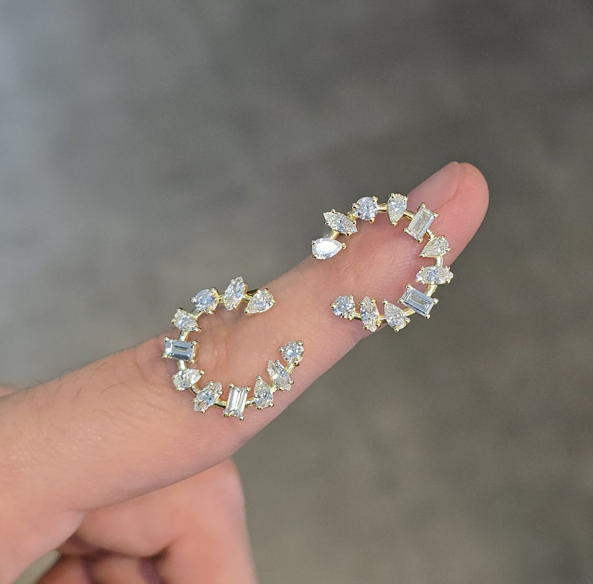 Radiant harmony earrings