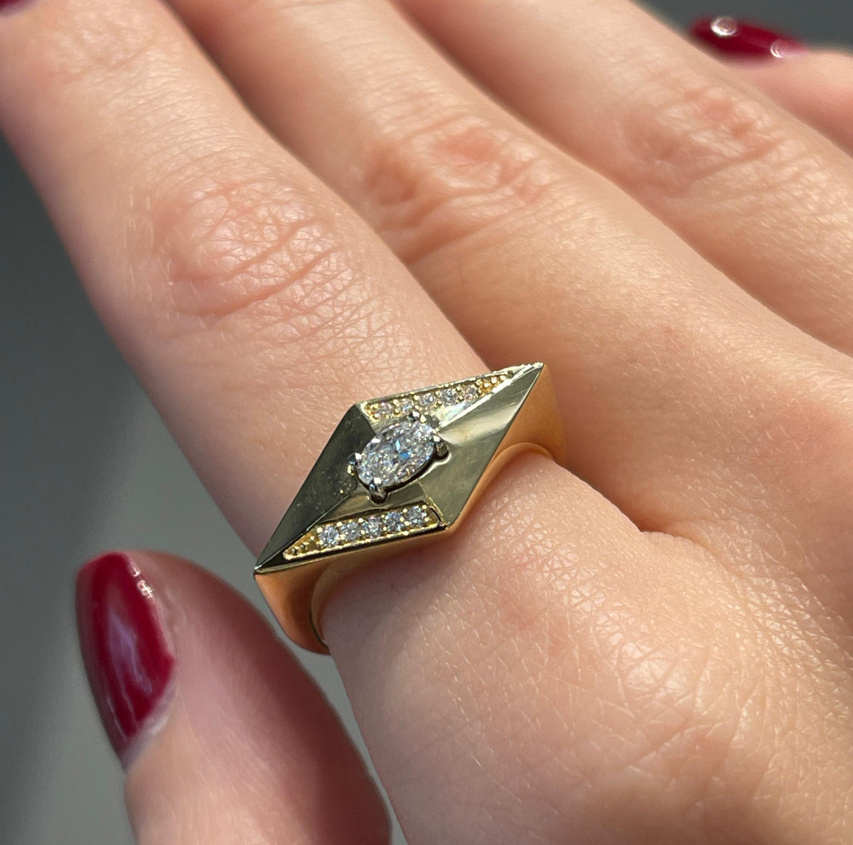 Marquise nova diamond ring