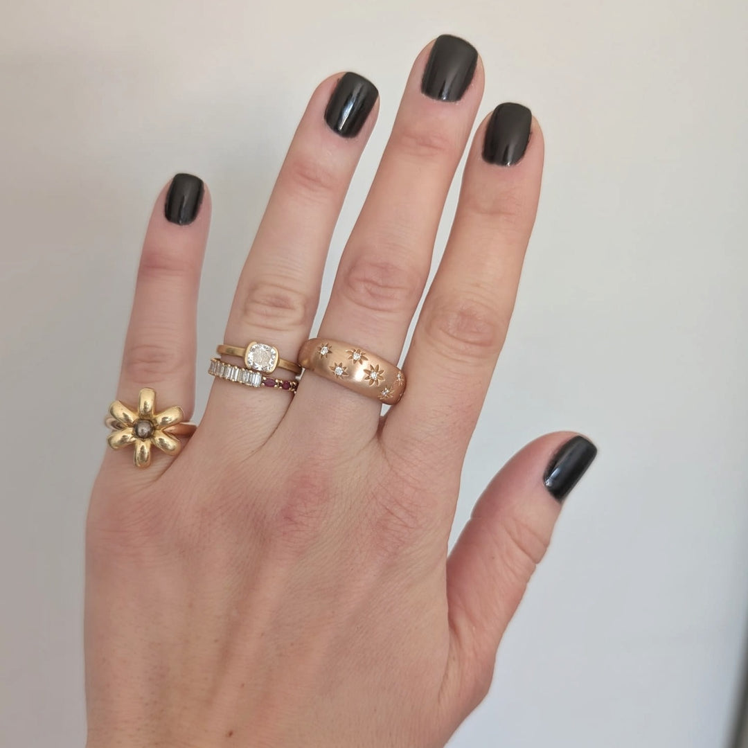 Starburst Diamond Ring