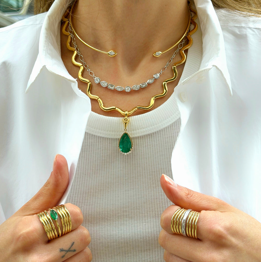 Petal-Ends Choker