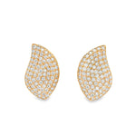 Load image into Gallery viewer, Diamond Petal Earrings
