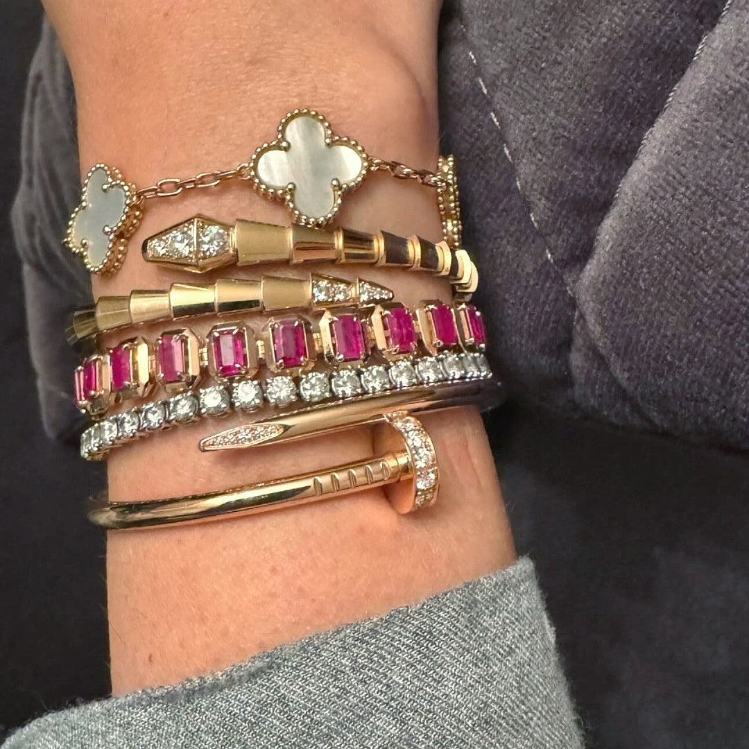 Ruby Delights Tennis Bracelet