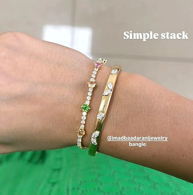 Petals Diamond Bracelet